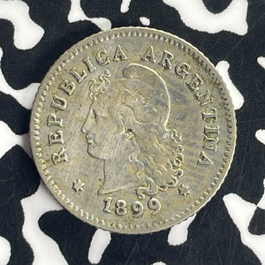 1899 Argentina 10 Centavos Lot#T8694