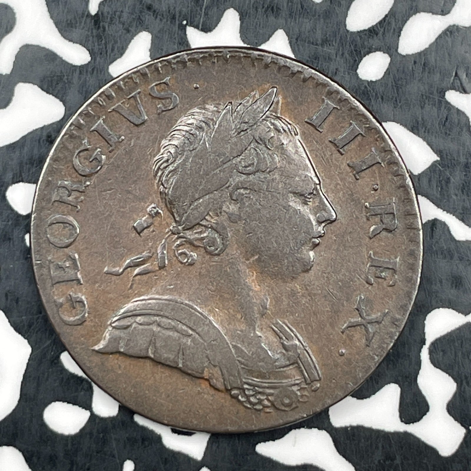 1770 Great Britain George III 1/2 Penny Lot#JM1839