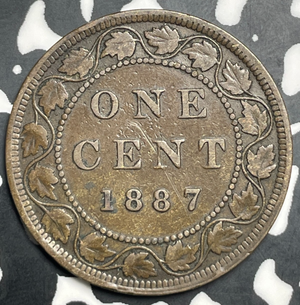 1887 Canada Large Cent Lot#T9356 Nice!