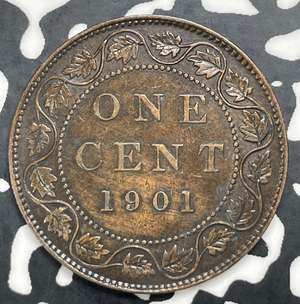 1901 Canada Large Cent Lot#C0305 Nice!