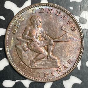 1944-S U.S. Philippines 1 Centavo Lot#T2893 High Grade! Beautiful!