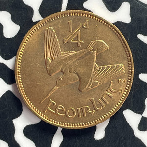 1959 Ireland Farthing Lot#T9219 High Grade! Beautiful!