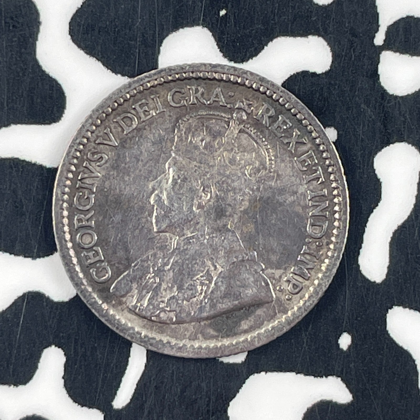 1913 Canada 5 Cents Lot#F2285 Silver! Nice!