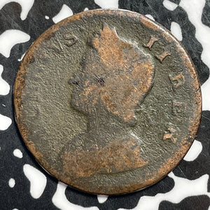 1730 Great Britain 1/2 Penny Half Penny Lot#E3873