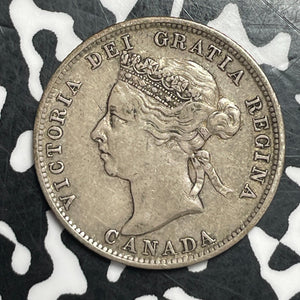 1899 Canada 25 Cents Lot#JM9518 Silver! Nice!