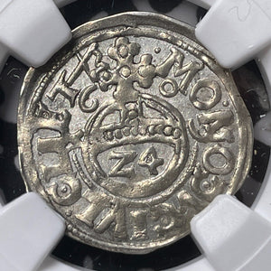 1606 Germany Ravensburg 1/24 Thaler NGC MS62 Lot#G7650 Silver! Solo Top Graded!