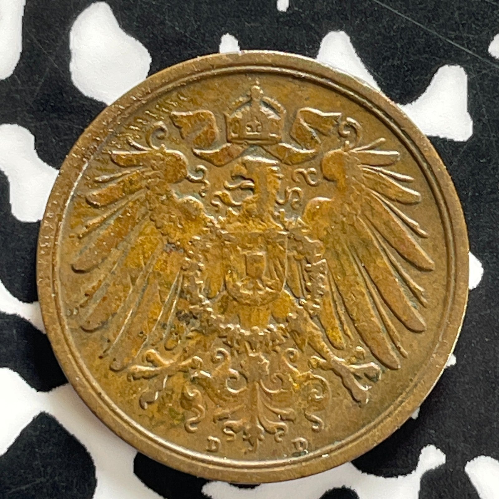 1911-D Germany 2 Pfennig Lot#C3310