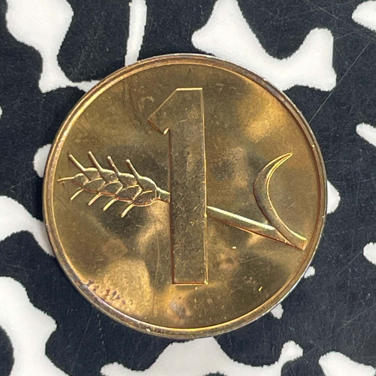 1970 Switzerland 1 Rappen Lot#C4924 High Grade! Beautiful!