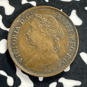 1886 Great Britain Farthing Lot#T9582