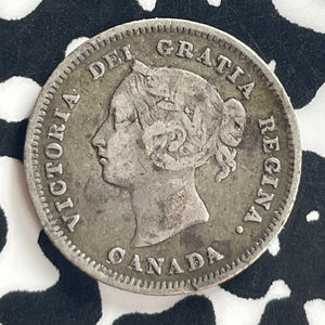 1881-HCanada 5 Cents Lot#T7901 Silver!