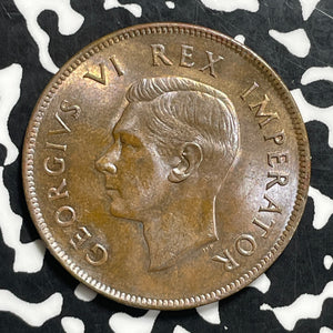 1942 South Africa 1 Penny Lot#C0615 High Grade! Beautiful!