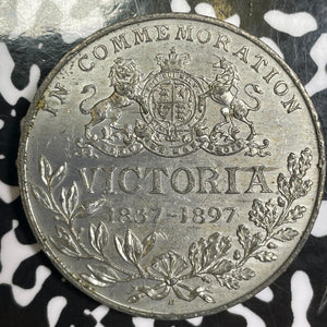 1897 Great Britain Queen Victoria Jubilee Medal Lot#E0875 39MM