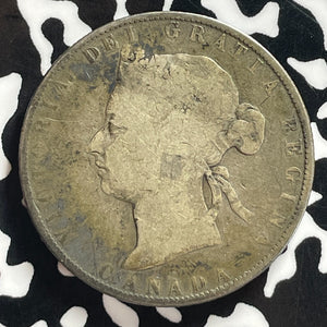 1881-H Canada 50 Cents Lot#T7778 Silver!