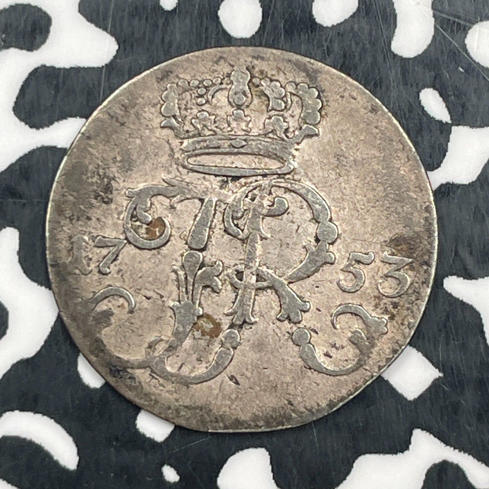 1753-A Germany Prussia 1/24 Thaler Lot# N3922 KM#276