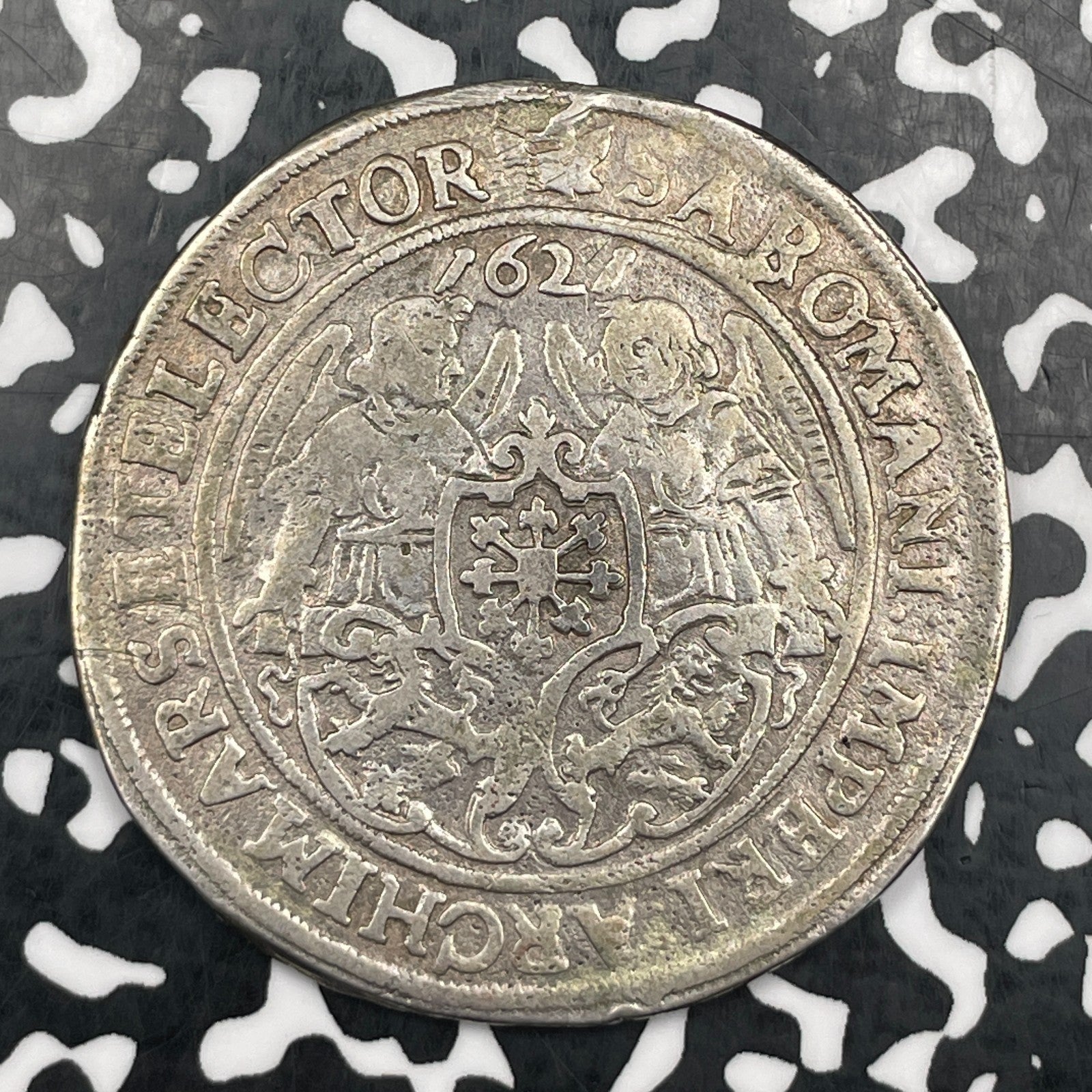 1621 Germany Saxony Klipper 40 Groschen Lot#JM2009 Large Silver! KM#287