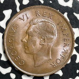 1943 South Africa 1 Penny Lot#C0616 High Grade! Beautiful!