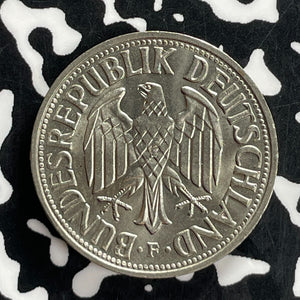 1963-F West Germany 1 Mark Lot#T7197 High Grade! Beautiful!