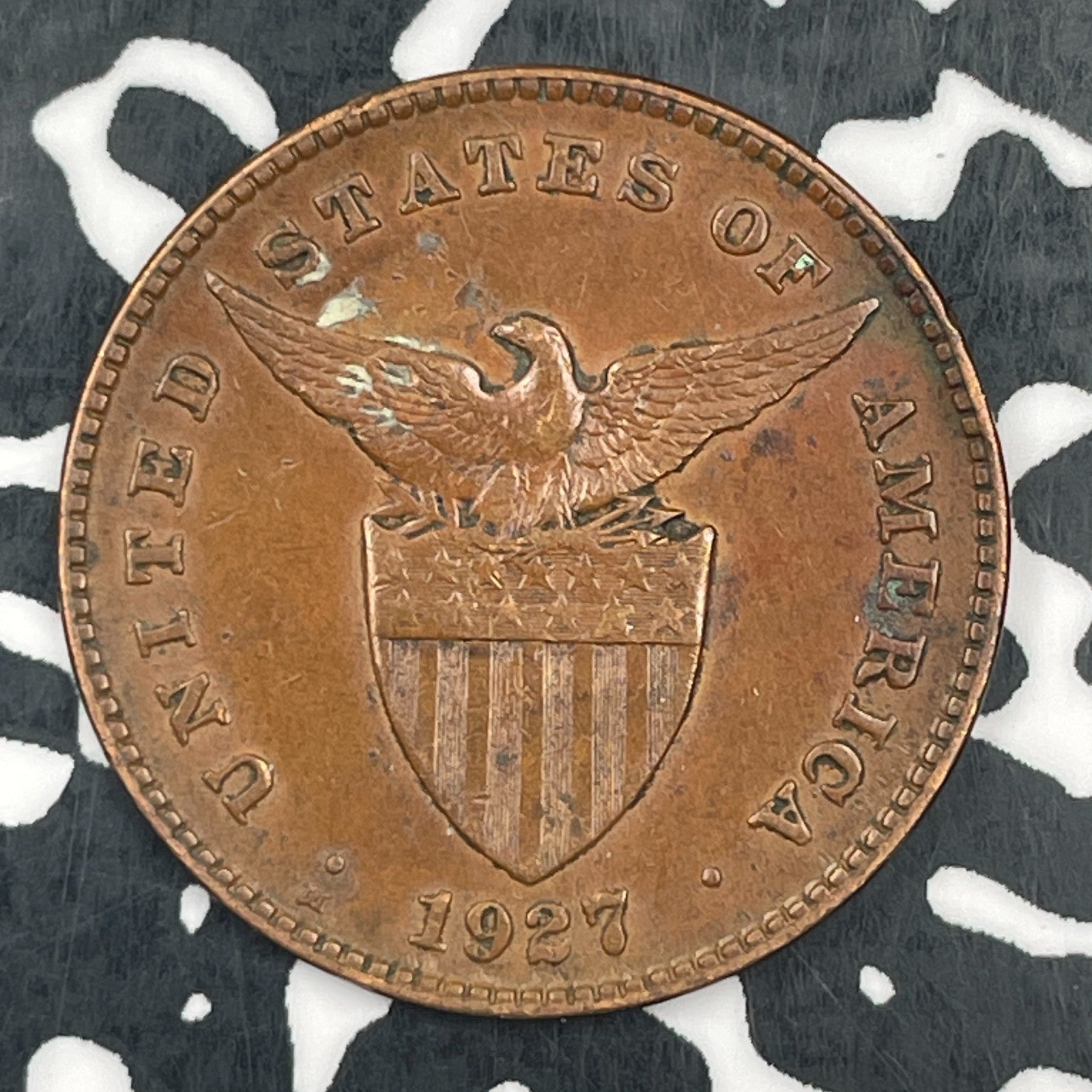 1927-M U.S. Philippines 1 Centavo Lot#F8275