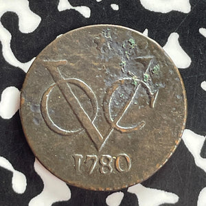 1780 Netherlands East Indies West Friesland 1 Duit Lot#T7449