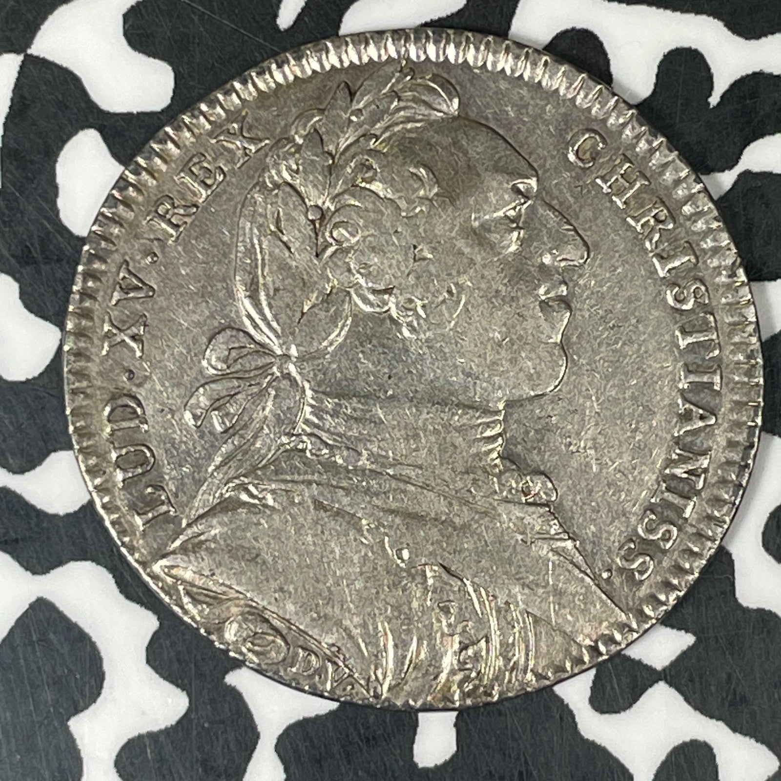 1752 France Louis XV Estates Of Brittany Jeton Lot#JM0542 Silver! Feuardent-8763