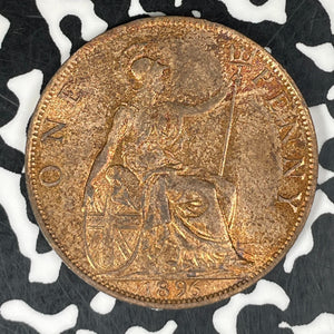 1896 Great Britain 1 Penny Lot#JM9423 High Grade! Beautiful!
