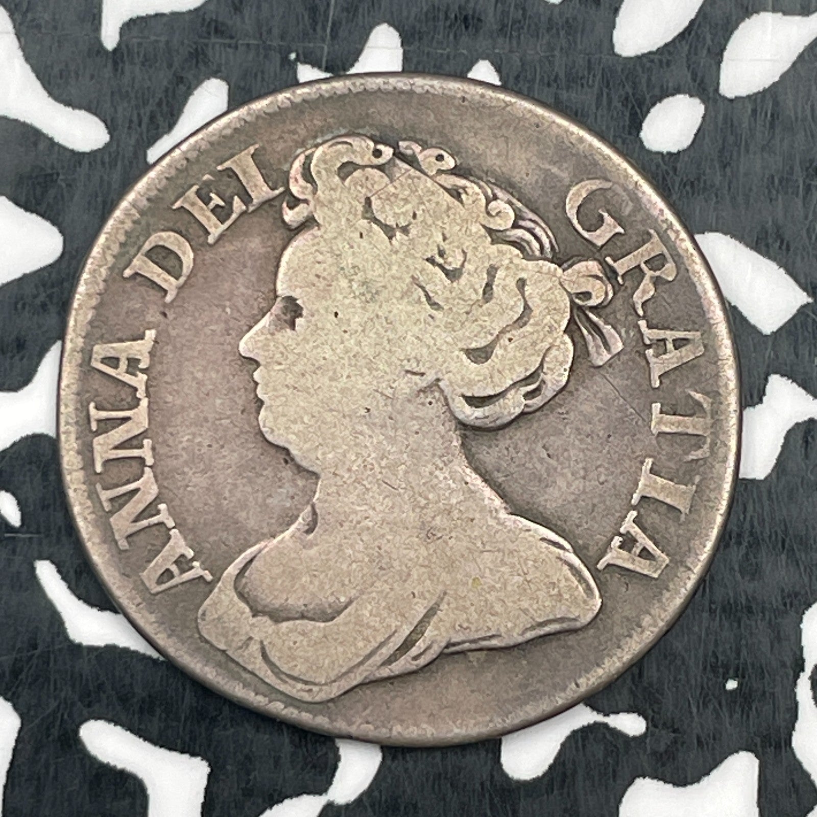 1711 Great Britain Queen Anne 1 Shilling Lot#JM1966 Silver!