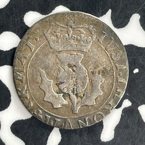 (1636) Scotland Charles I 20 Pence Lot#JM0105 Silver! Scarce!