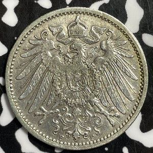 1902-F Germany 1 Mark Lot#E3815 Silver!