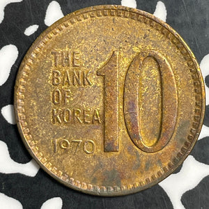 1970 South Korea 10 Won Lot#T2951