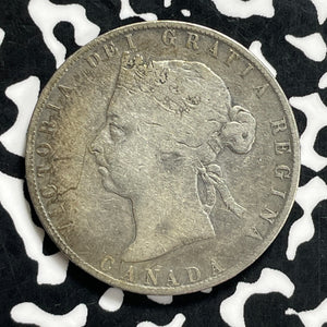 1892 Canada 50 Cents Lot#JM9953 Silver!