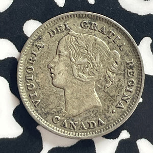 1893 Canada 5 Cents Lot#T7814 Silver! Nice!