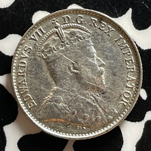 1903-H Canada 5 Cents Lot#T4810 Silver! Nice!