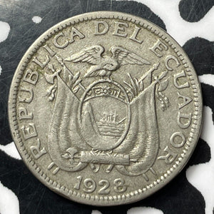 1928 Ecuador 5 Centavos Lot#E9421