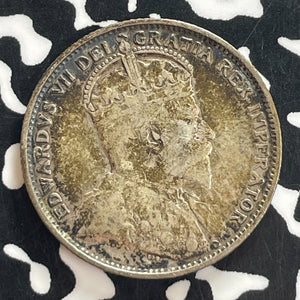 1904-H Newfoundland 20 Cents Lot#T7679 Silver!