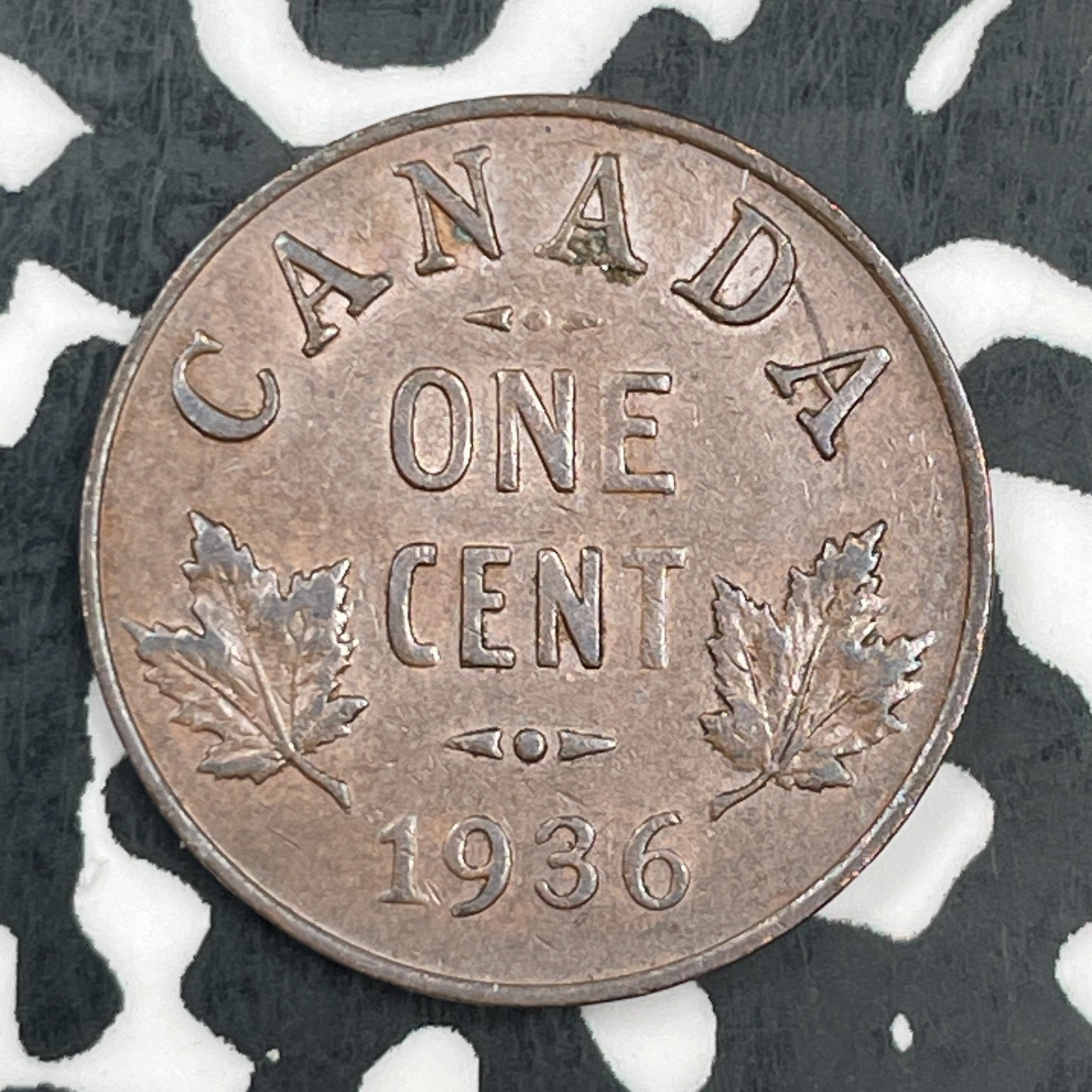 1936 Canada Small Cent Lot#F8511 Nice!