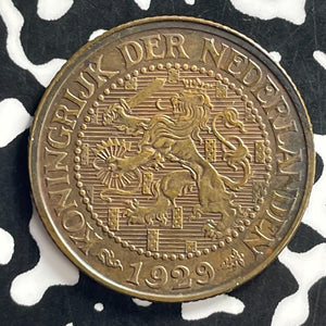 1929 Netherlands 2 1/2 Cents Lot#C0818 Nice!