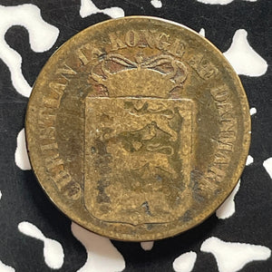 1883 Danish West Indies 1 Cent Lot#T4597