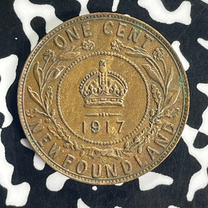 1917 Newfoundland Large Cent Lot#T8561