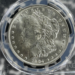 1904-O U.S. $1 Morgan Dollar PCGS MS64 Lot#G353 Silver! Choice UNC!