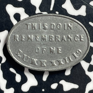 1844 Scotland Fife Dalgety Communion Token Lot#T7107