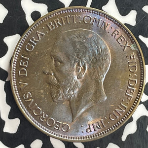 1935 Great Britain 1 Penny Lot#T8208 High Grade! Beautiful!