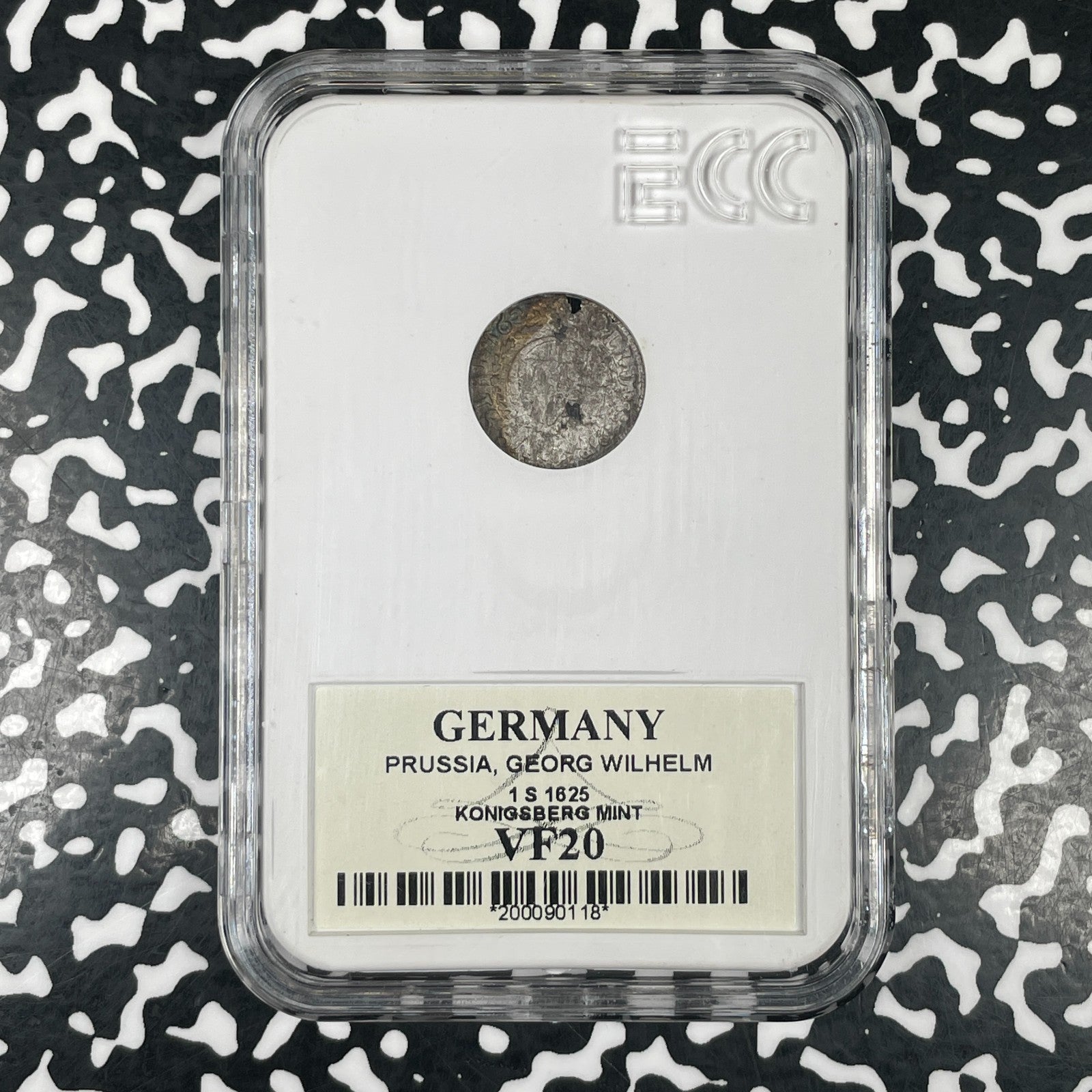 1625 Germany Brandenburg-Prussia 1 Solidus Lot#G4001 Silver!