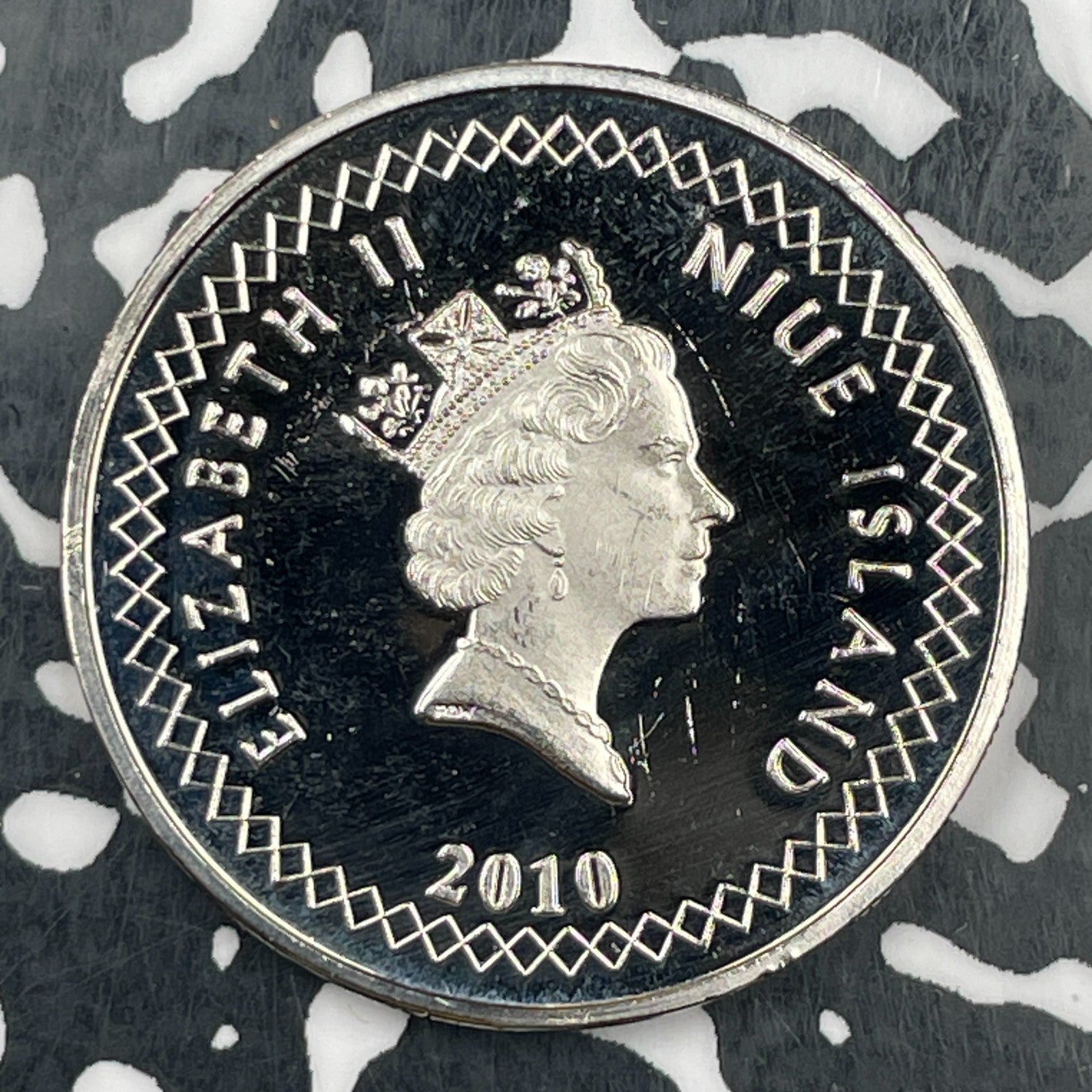 2010 Niue Island 50 Cents Lot#F9258 Proof!