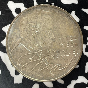 1974-D West Germany 5 Mark Lot#T5156 Silver! High Grade! Beautiful!