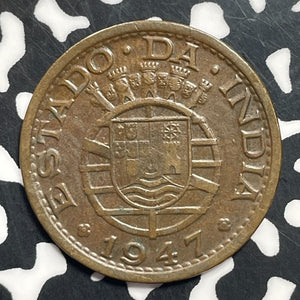 1947 Portuguese India 1 Tanga Lot#T1127