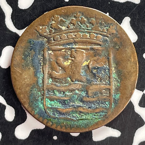 1785 Netherlands East Indies Zeeland 1 Duit Lot#T7435