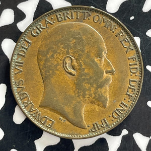 1909 Great Britain 1/2 Penny Lot#C1302