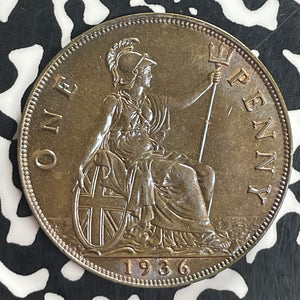 1935 Great Britain 1 Penny Lot#T8208 High Grade! Beautiful!