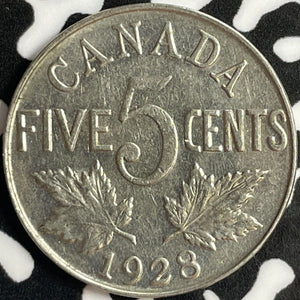 1928 Canada 5 Cents Lot#D9604 Nice!