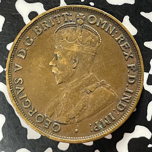 1917-I Australia 1 Penny Lot#T5002